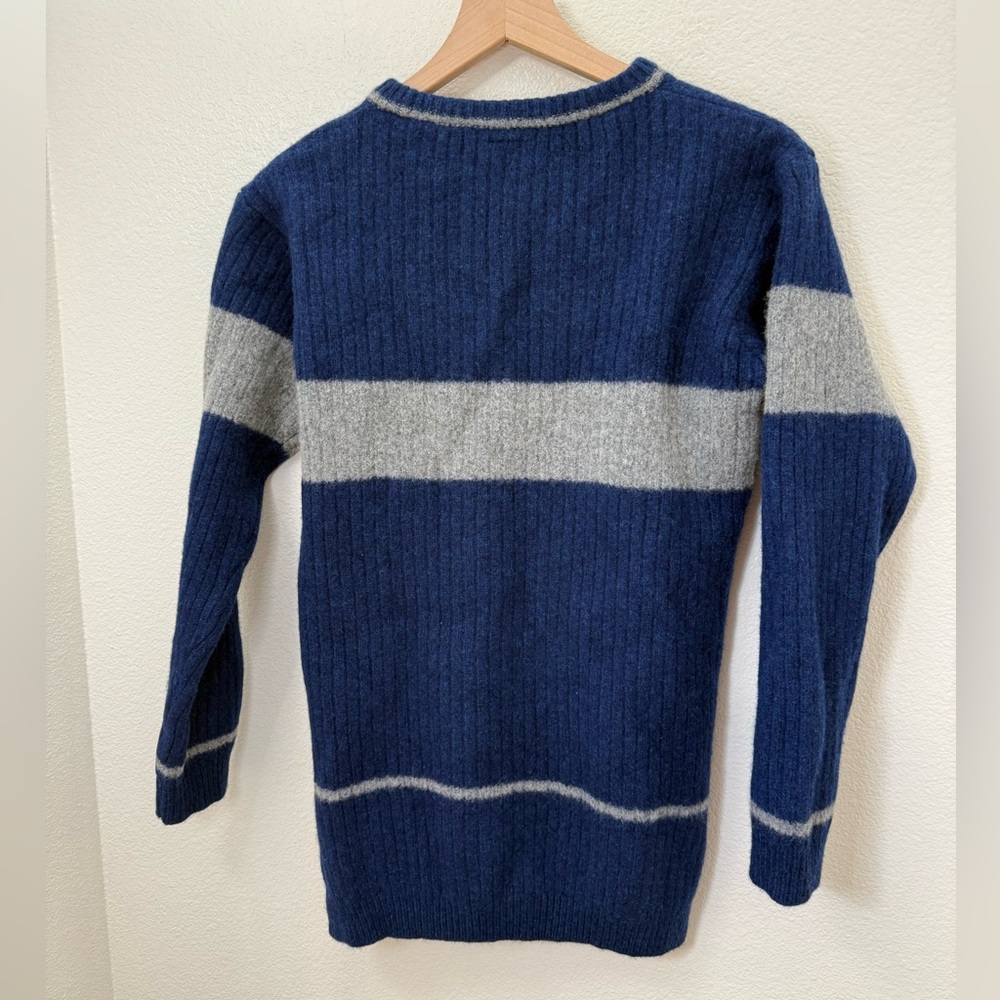 Universal Studios Harry Potter Ravenclaw Qudditch Wool Sweater Large - Picture 3 of 8